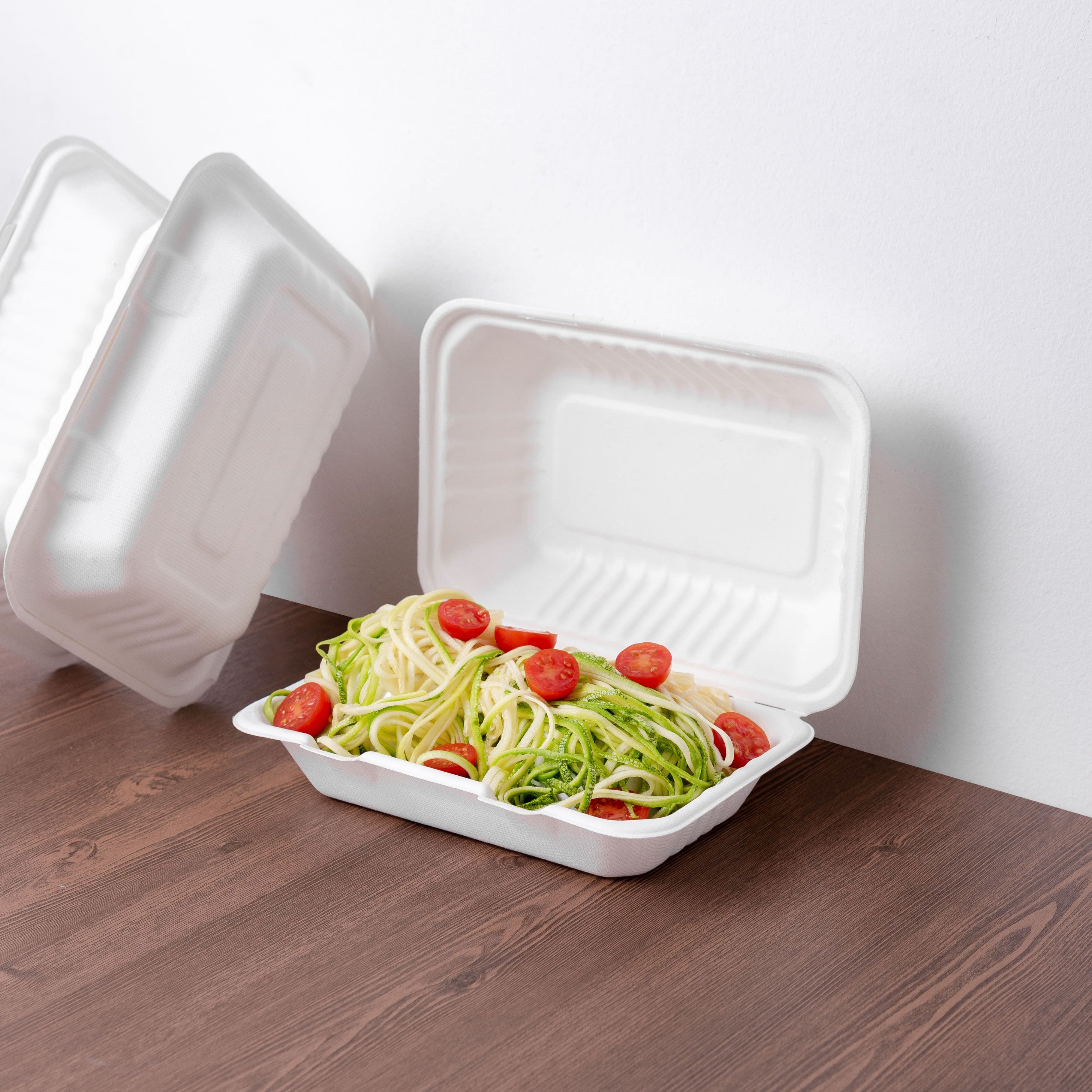 Coquille compostable 9x6 - 250 unités