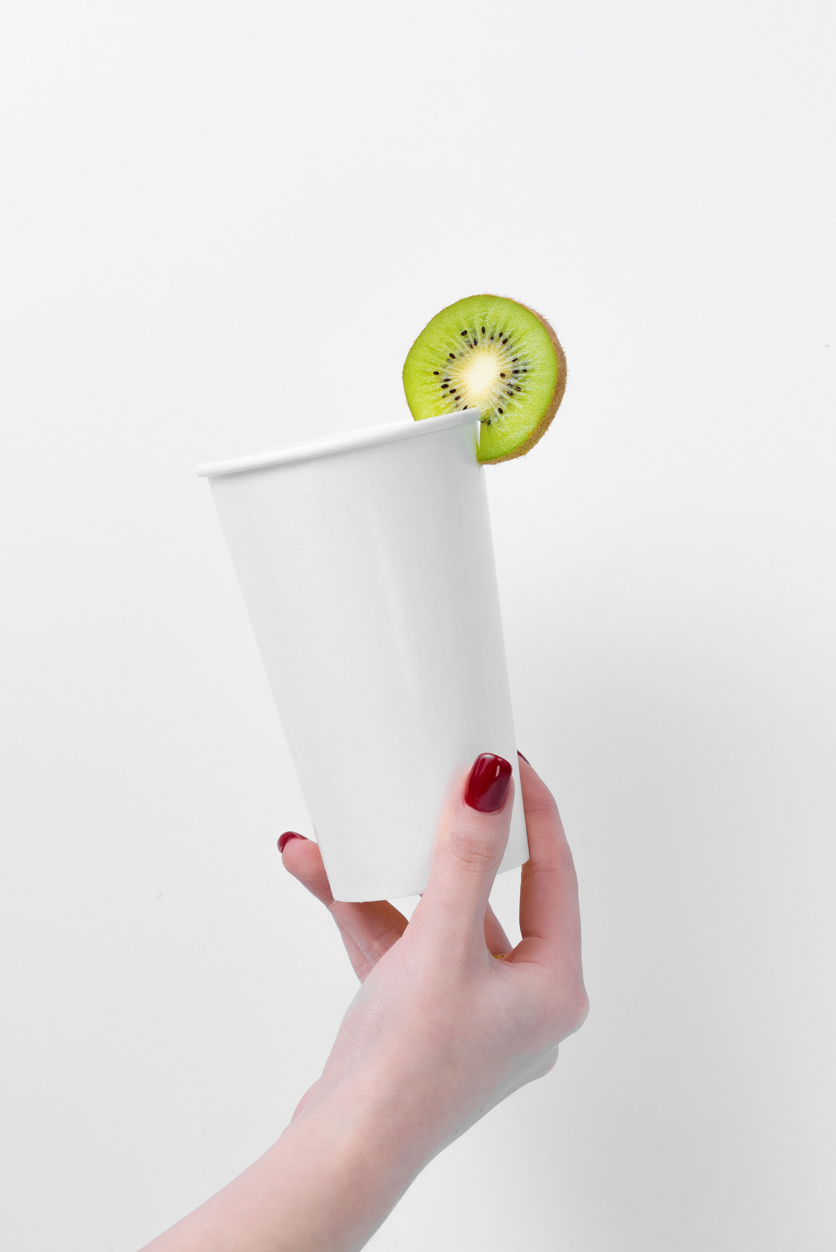 Gobelet en papier compostable de 16 oz - 500 pièces