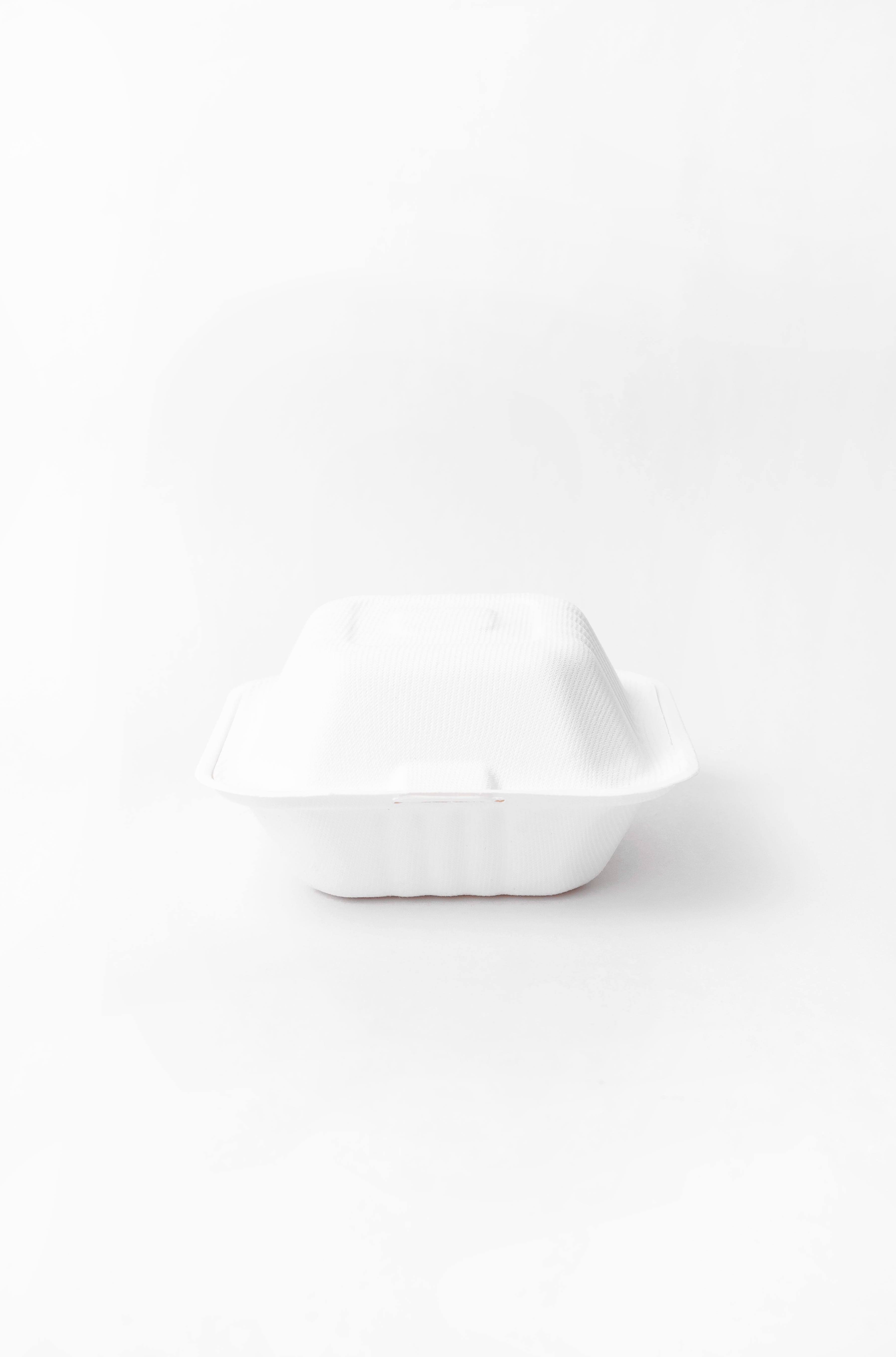 6x6 Compostable Clamshell - 500 count