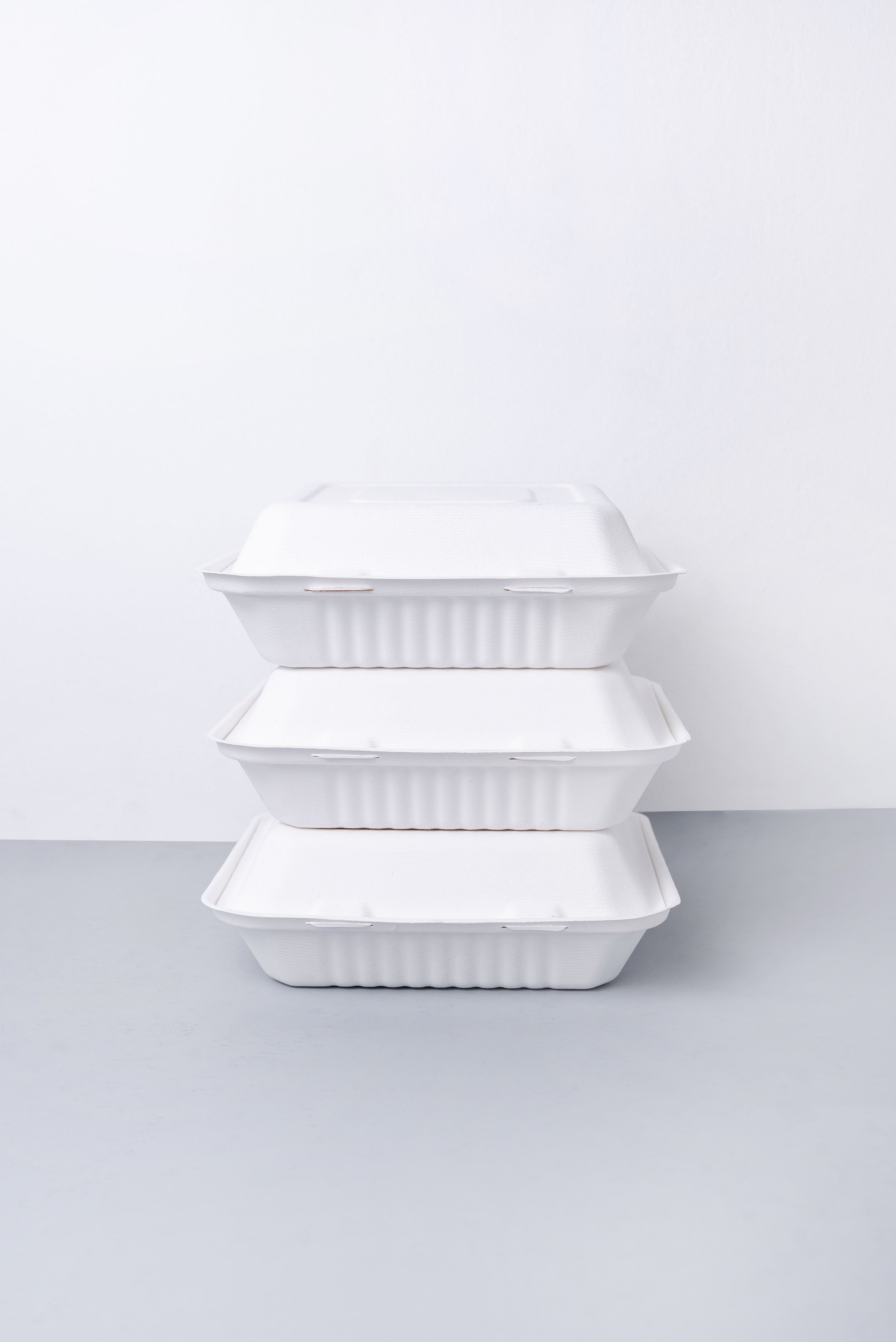 Coquille compostable 9x9 - 200 pièces 