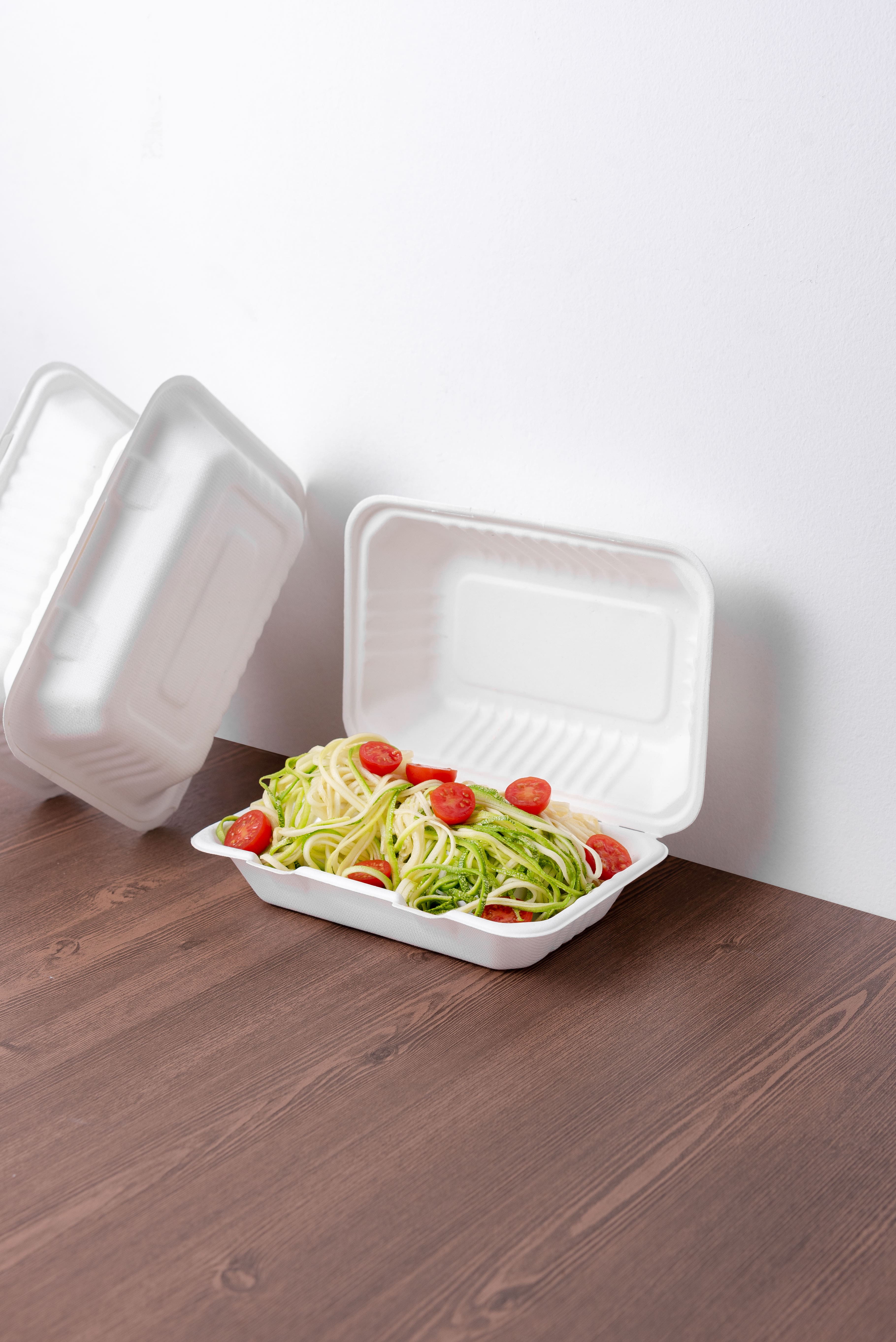 9x6 Compostable Clamshell - 250 count