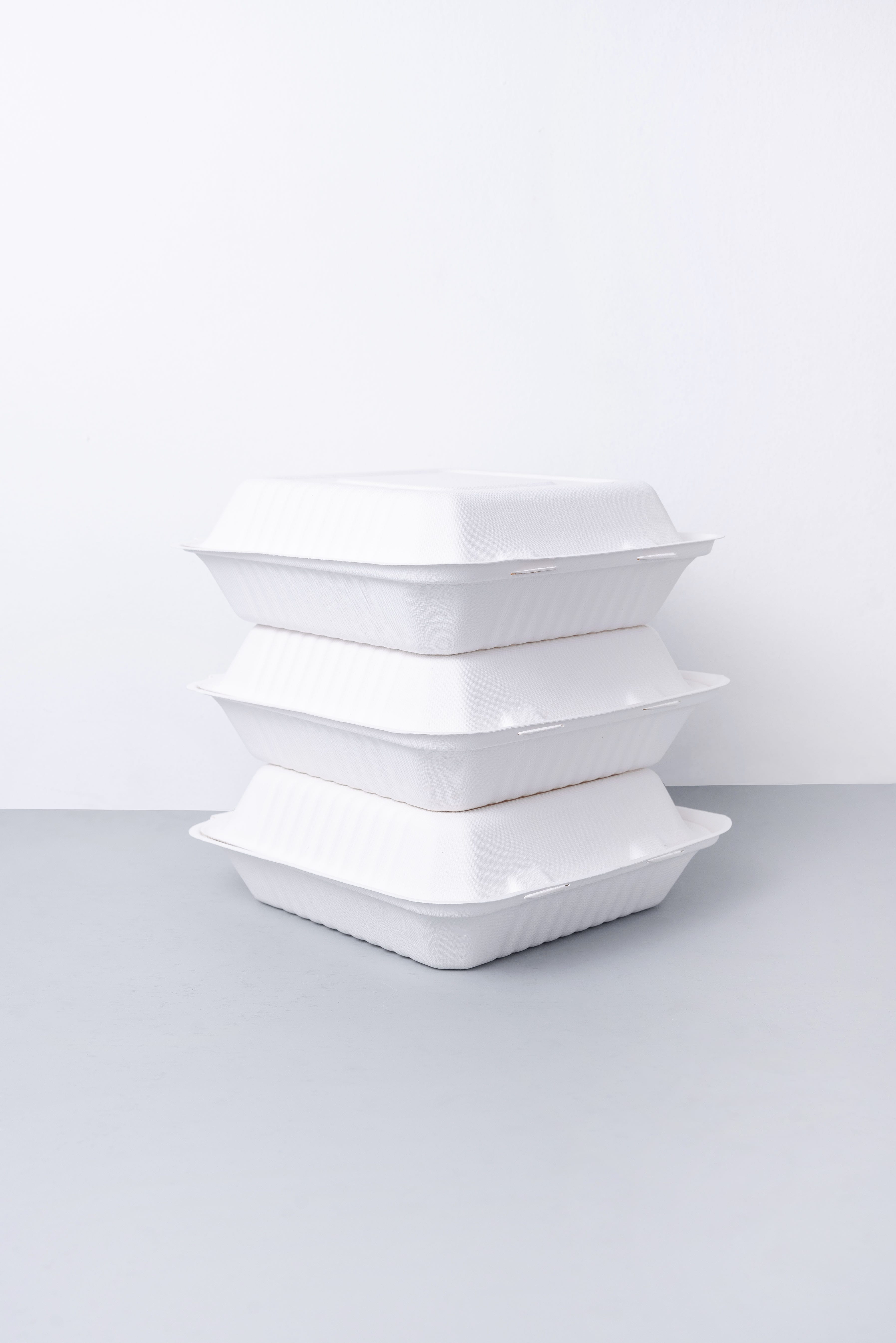 Coquille compostable 9x9 - 200 pièces 