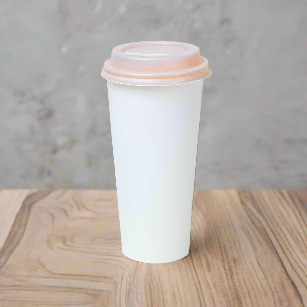 Gobelet en papier compostable de 20 oz - 500 pièces