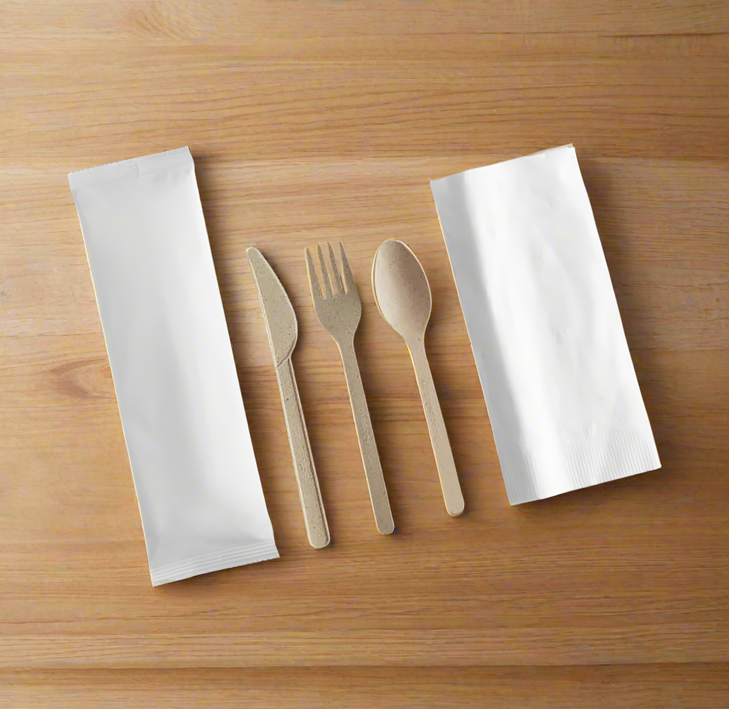 Agave Cutlery Mix Packs - 200 sets